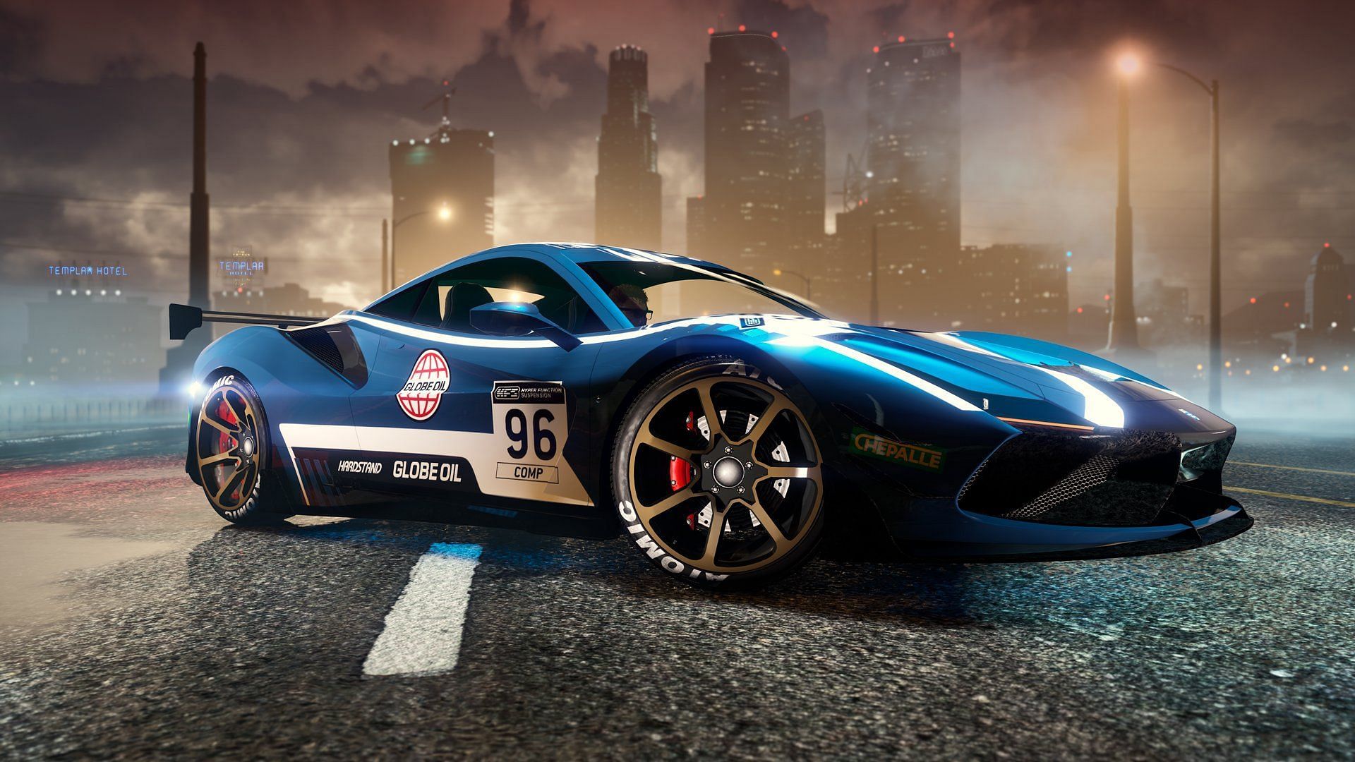 One of the GTA 5 Online Imani Tech cars: Turismo Omaggio (Image via Rockstar Games)